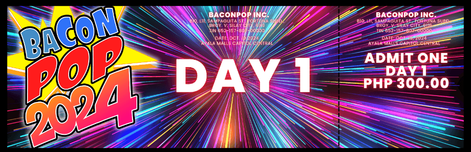 Bacon Pop 2024 Day 1 Ticket