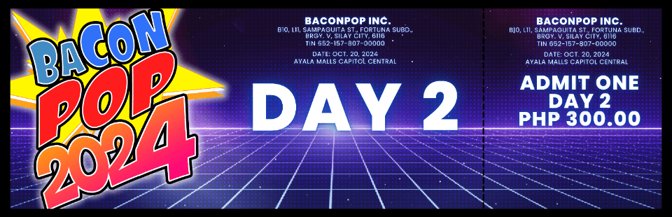 Bacon Pop 2024 Day 2 Ticket